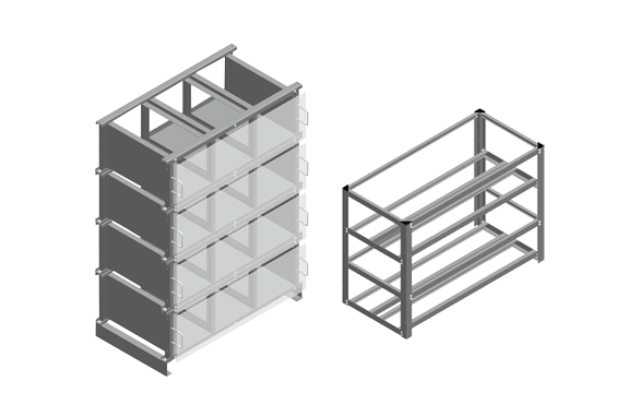 2V Series Battery Rack